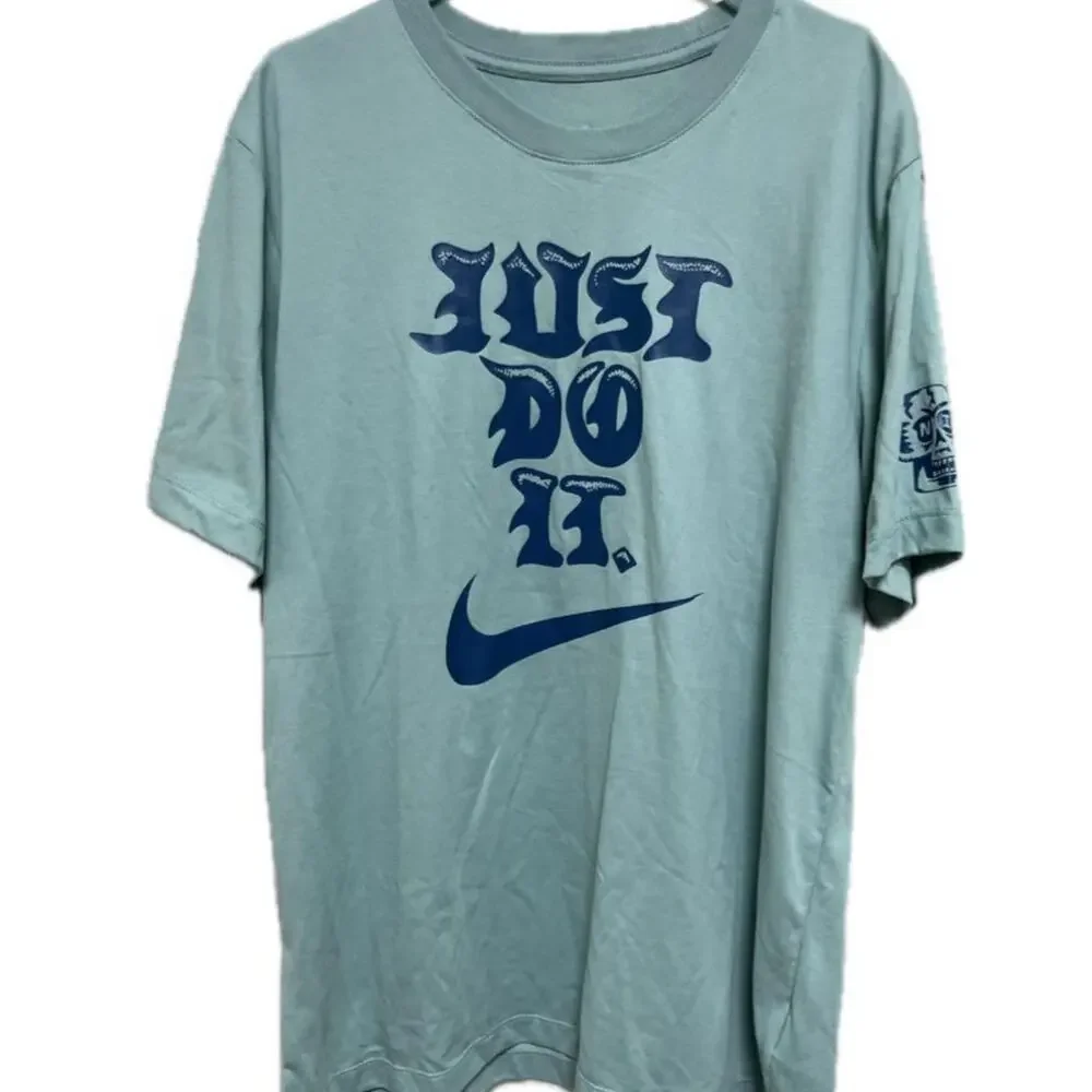 Nike Dri-Fit Bones Skeleton Graphic T-Shirt Green #‎ FJ2401-309 Size XL